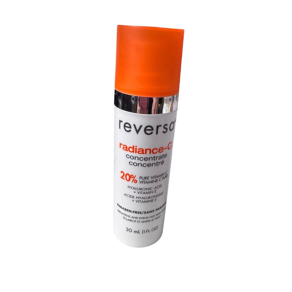 Reversa Radiance-C Concentrate 20% Pure Vitamin C Serum 30ml Hyaluronic‎ Acid E